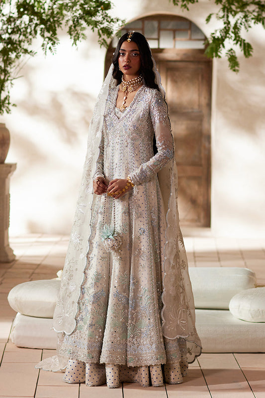 Suffuse Yasmira off white Pakistani designer outfit