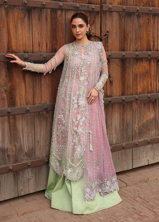 Crimson TILSAM Jhilmil Wedding stitched '26 stitched Pakistani designer outfit look 1