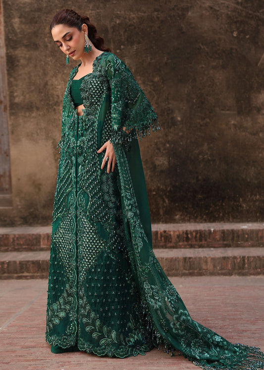 Crimson ZAMARD Jhilmil Wedding stitched '26 stitched Pakistani designer outfit look 2