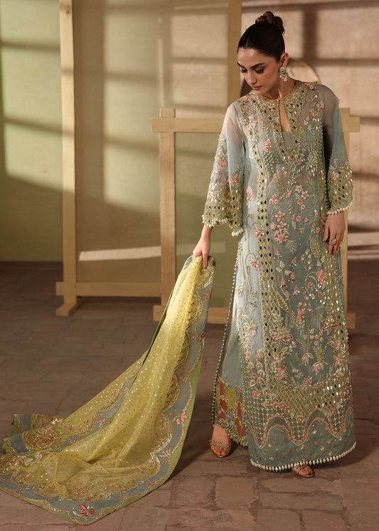 Crimson JHALAK Jhilmil Wedding stitched '26 stitched Pakistani designer outfit look 2