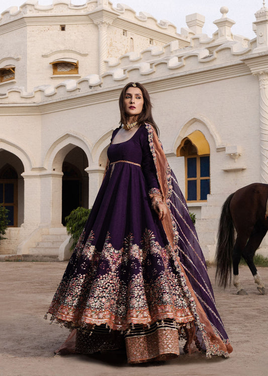 Hussain Rehar Shabnam The Doll House Festive stitched '26 stitched Pakistani designer outfit look 1