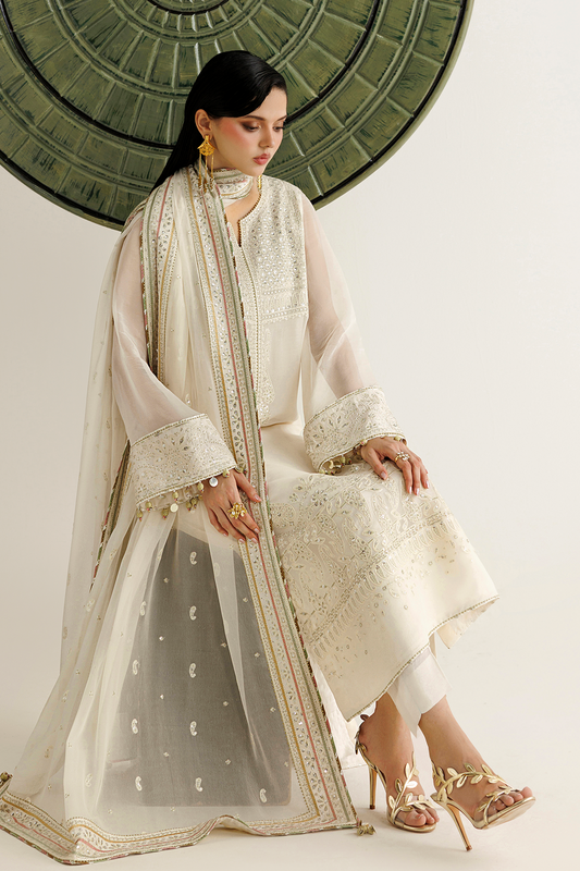 Jazmin EMBROIDERED CHIFFON UC-3135 Mirelle Luxury Formals '26 Pret stitched Pakistani designer outfit look 1