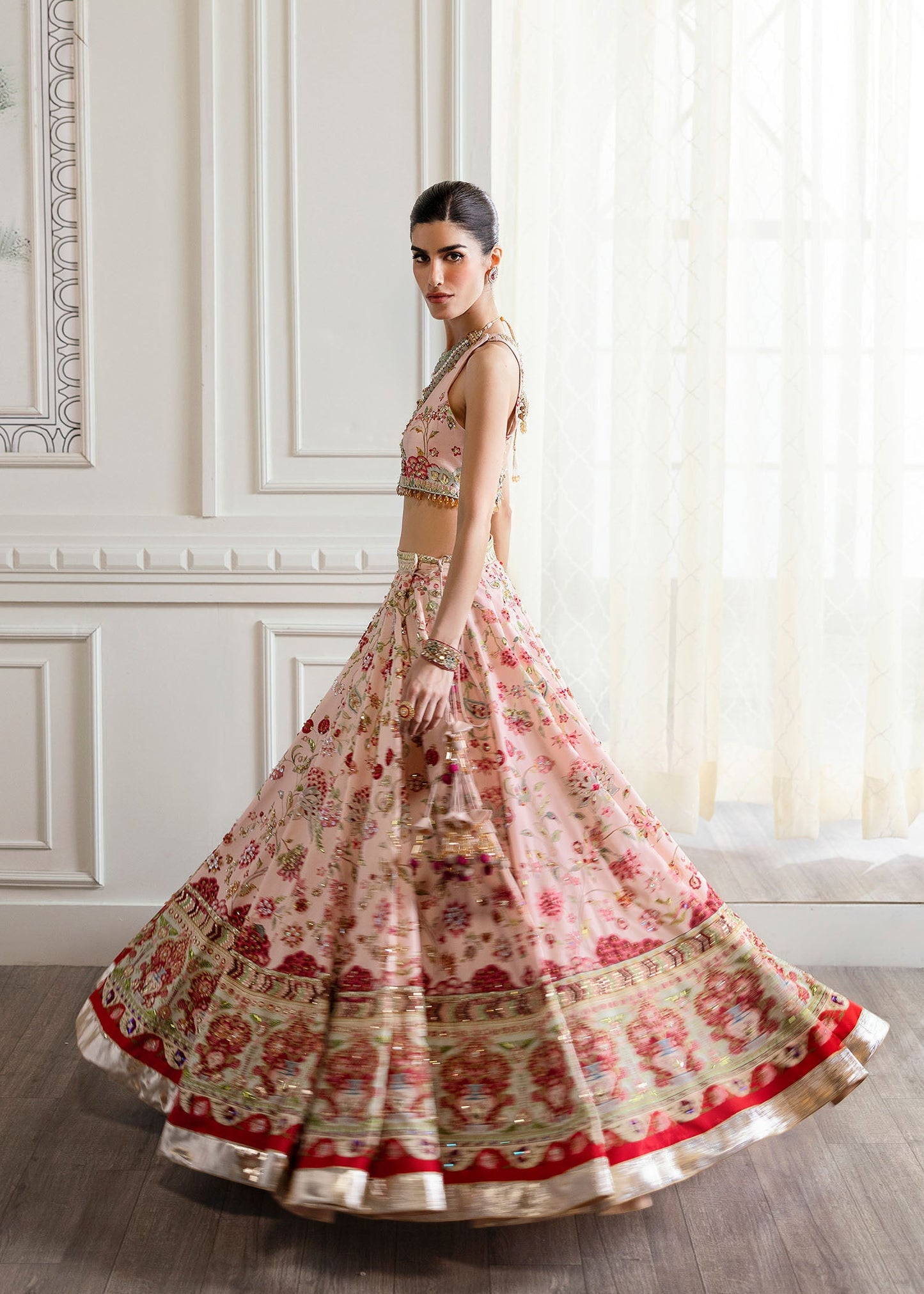 Chinoiserie Lehnga