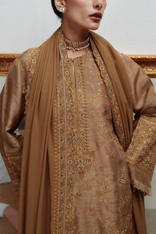 Zara Shahjahan Rembrandt Winter Festive 2026 Pret stitched Pakistani designer outfit look 2
