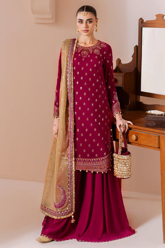 Embroidered Velvet Formal CVF D-11