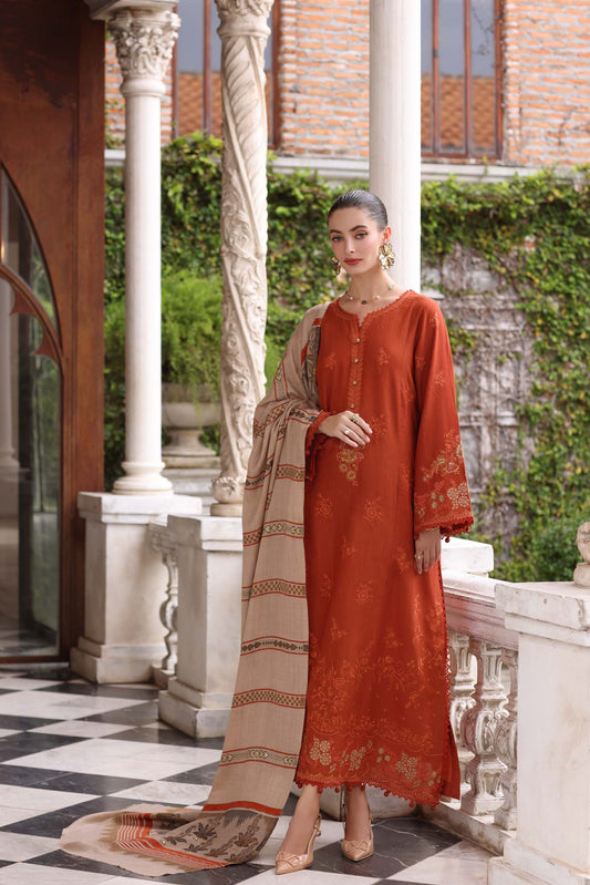 Saadia Asad Rustique Saadia Asad | Noor Luxury Winter Pashmina image 1