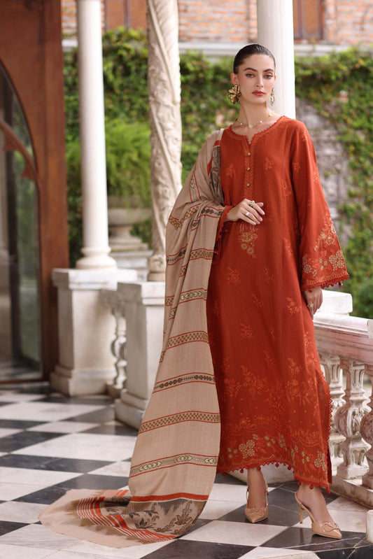 Saadia Asad Rustique Saadia Asad | Noor Luxury Winter Pashmina image 2