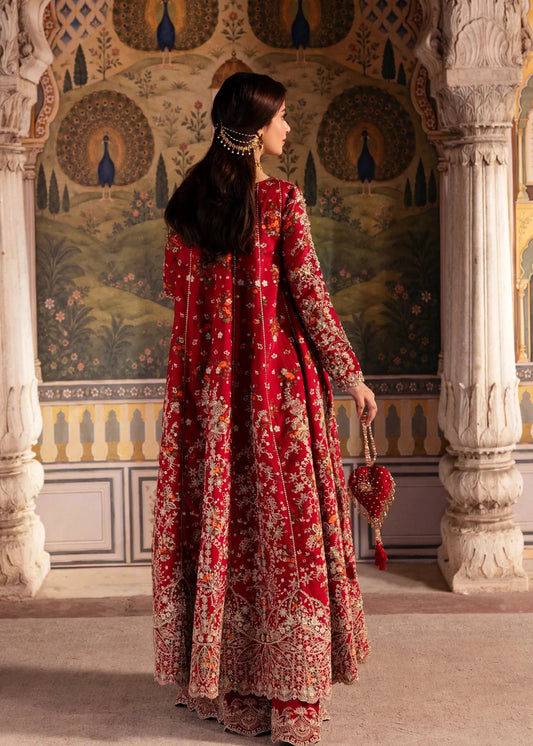 Kanwal Malik Maahi '26 Zarminay Red festive outfit