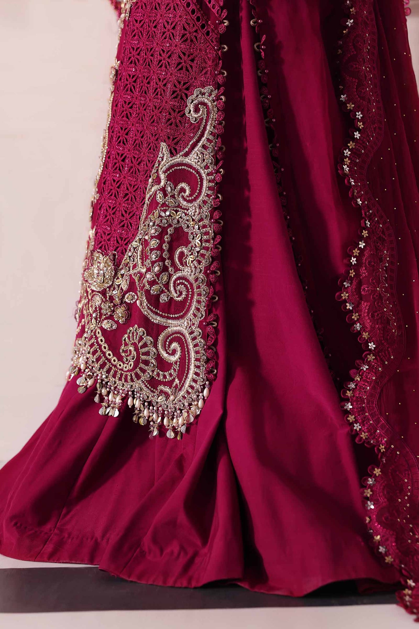MARIA B Embroidered Embroidered Chiffon Suit | BD-3003