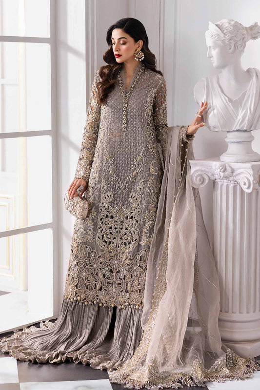MARIA B Embroidered Embroidered Organza Suit | BD-3006