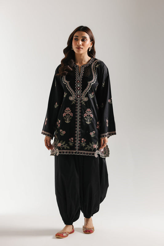 ETHNC - BLACK EMBROIDERED SUIT
