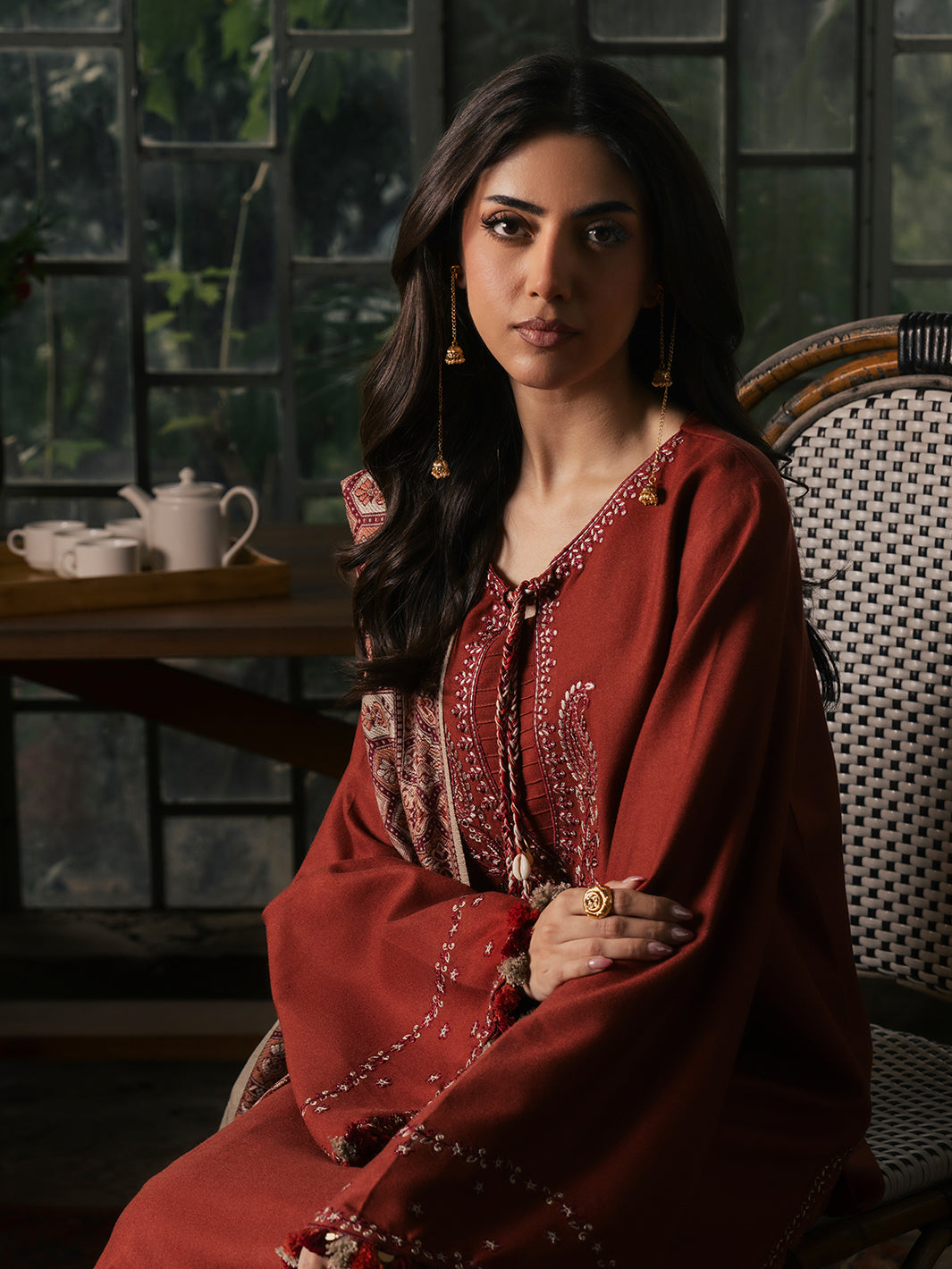 Izel SAHAL Musafir Winter '26 Pakistani designer outfit look 11