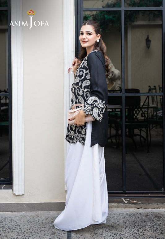 ASIM JOFA - AJLPE-05 EMBROIDERED EXCLUSIVE SILK STITCHED 2PCS — outfit view 2