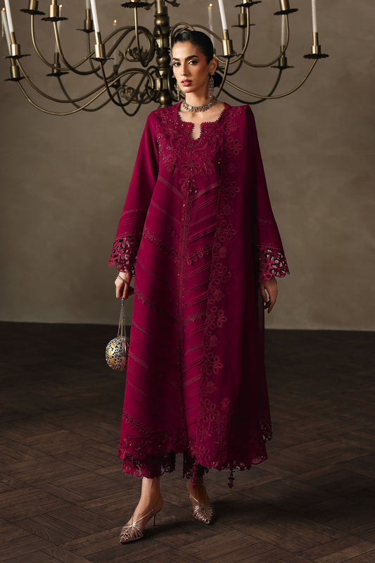 Qalamkar QLP-06 - Luna Luxury Pret '26 stitched Pakistani designer outfit look 1