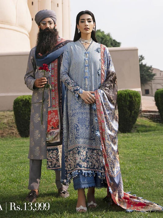 Sana Safinaz Winter Luxury Collection 2022 (4A)