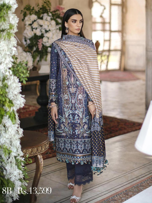 Sana Safinaz Winter Luxury Collection 2022 (8B)