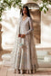 Suffuse Yasmira off white Pakistani designer outfit