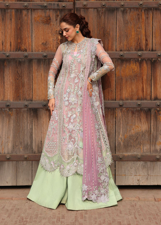 Crimson TILSAM Jhilmil Wedding stitched '26 stitched Pakistani designer outfit look 2