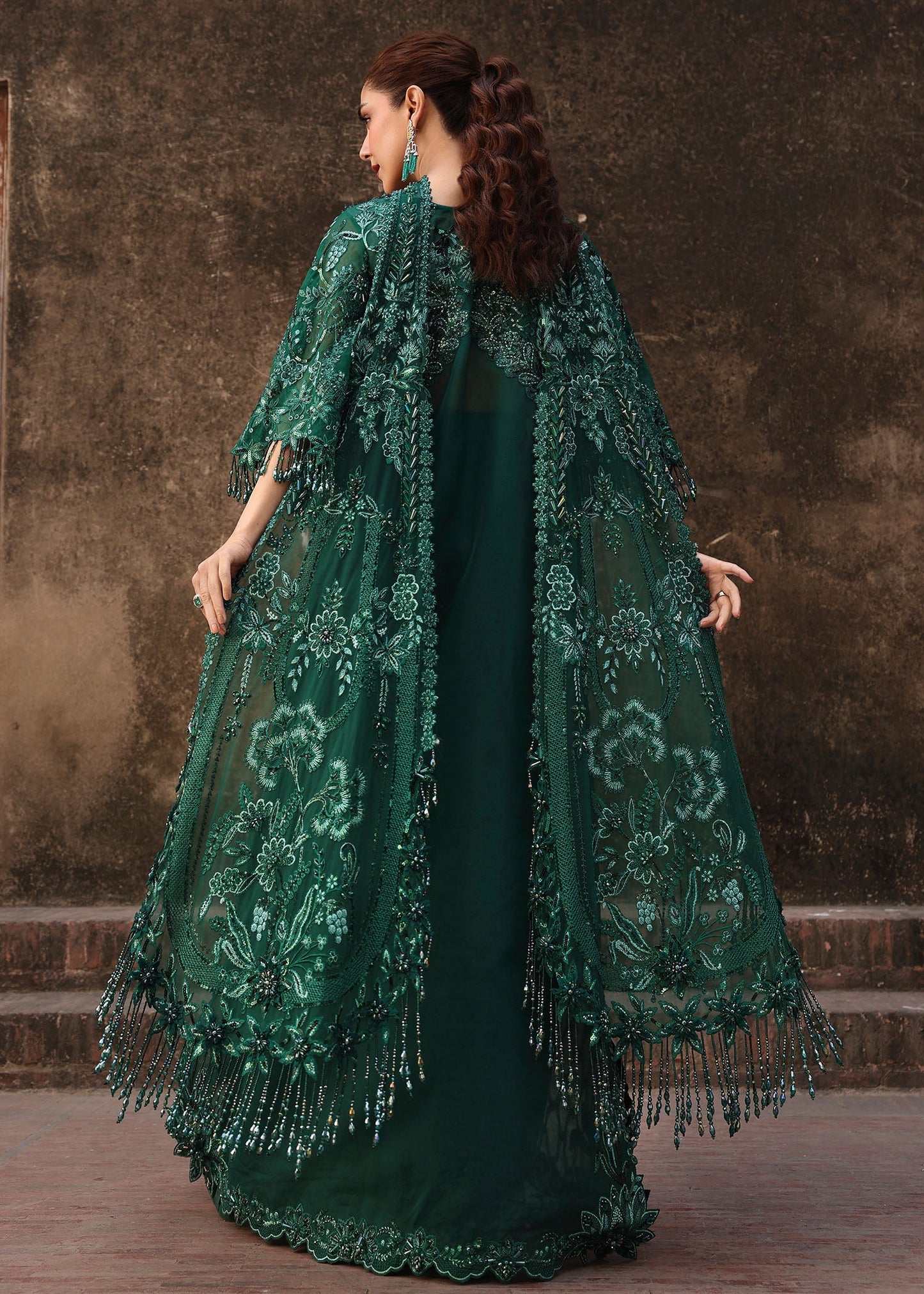 Crimson ZAMARD Jhilmil Wedding Unstitched '26 Pakistani designer outfit look 3