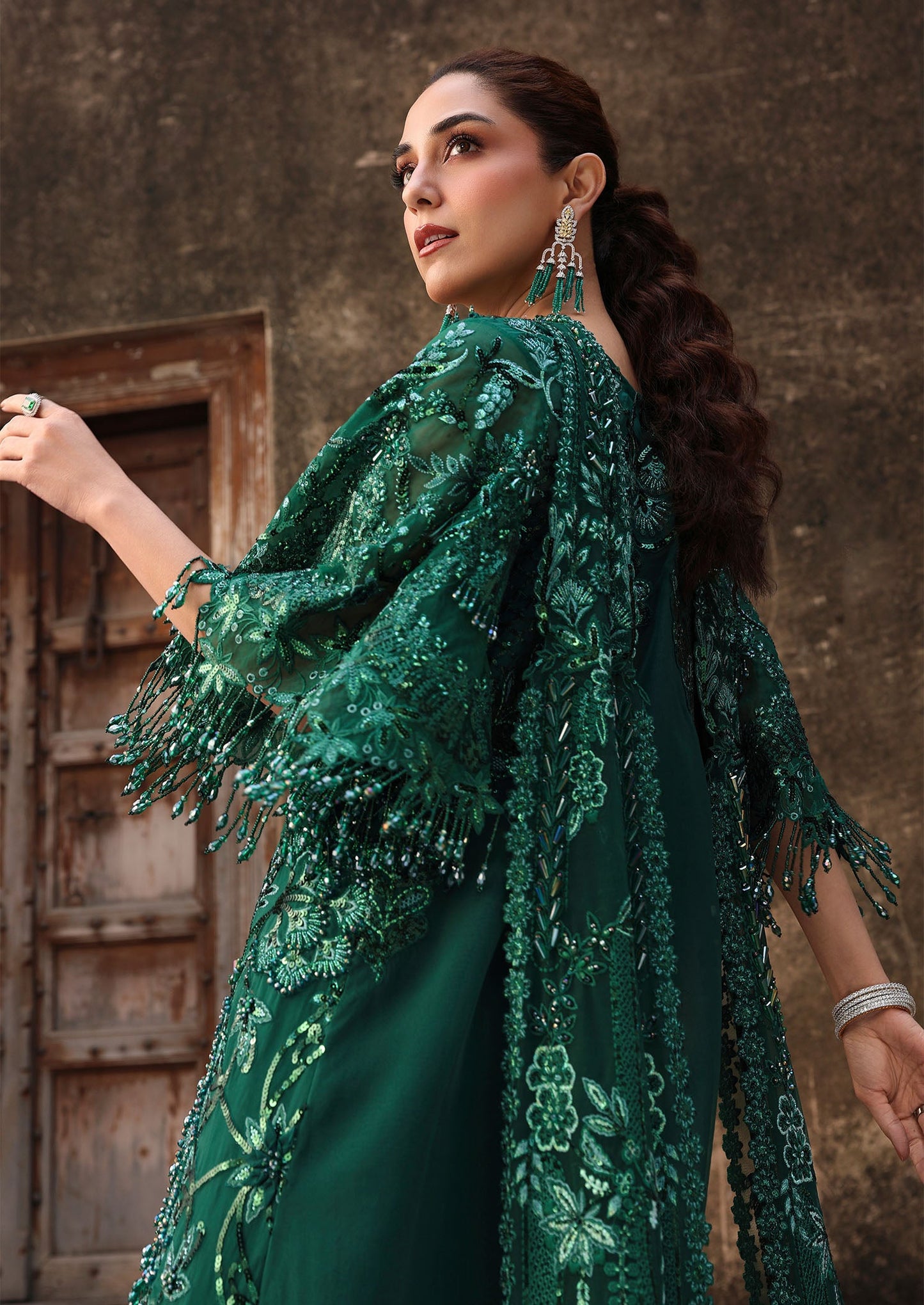 Crimson ZAMARD Jhilmil Wedding Unstitched '26 Pakistani designer outfit look 5