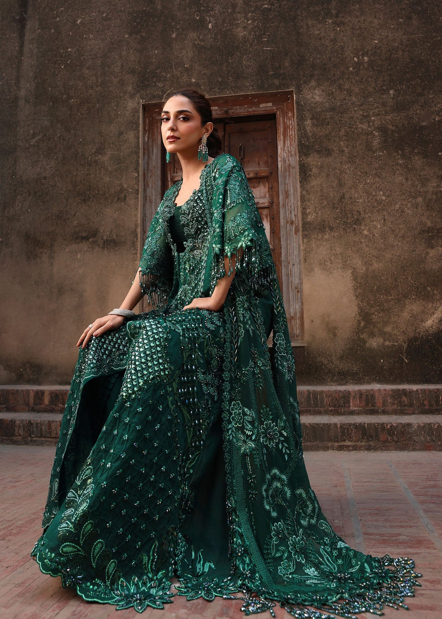 Crimson ZAMARD Jhilmil Wedding Unstitched '26 Pakistani designer outfit look 9