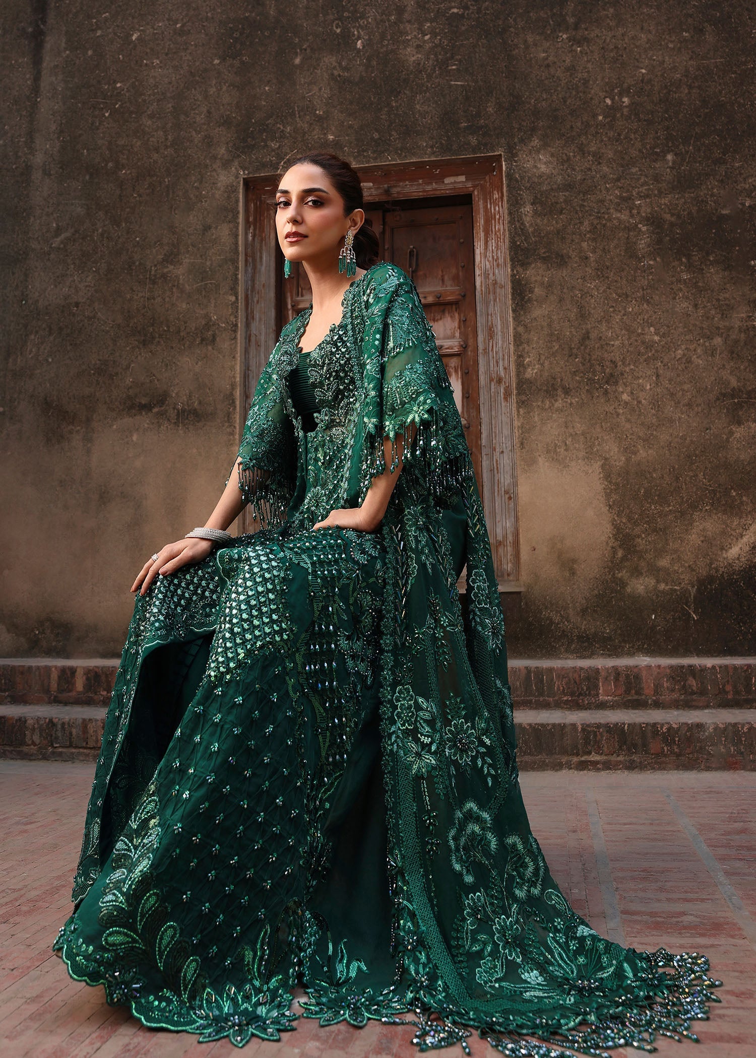 Crimson ZAMARD Jhilmil Wedding Unstitched '26 Pakistani designer outfit look 9