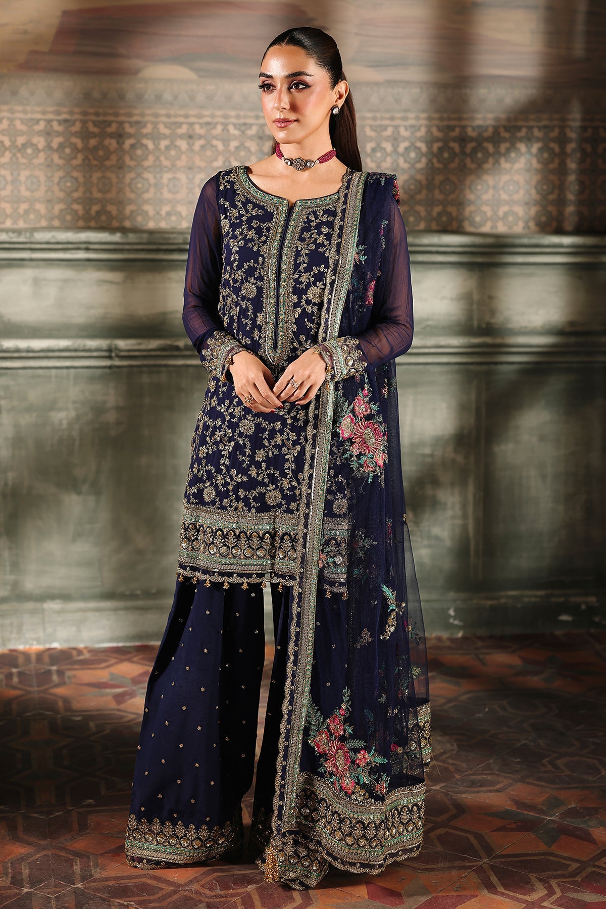 CHARIZMA | DASTAN-E-JASHAN PREMIUM CHIFFON V-1 '25
