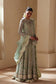 Suffuse Nirvelle turquoise Pakistani designer outfit