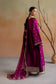 Emaan Adeel FAYE Elara Sheesha Silk stitched Pakistani designer outfit look 5