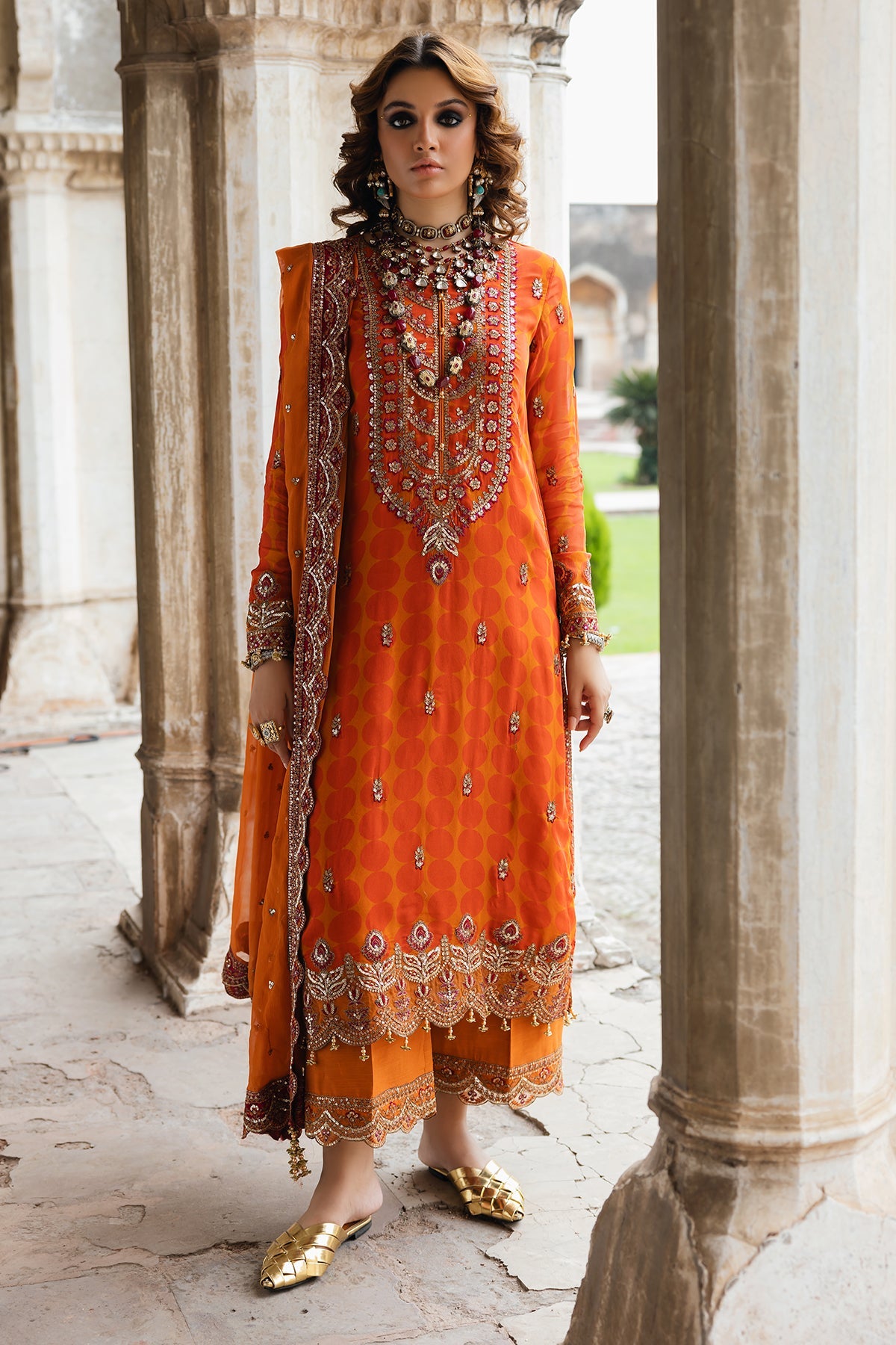 Embroidered Chiffon VSL5-11