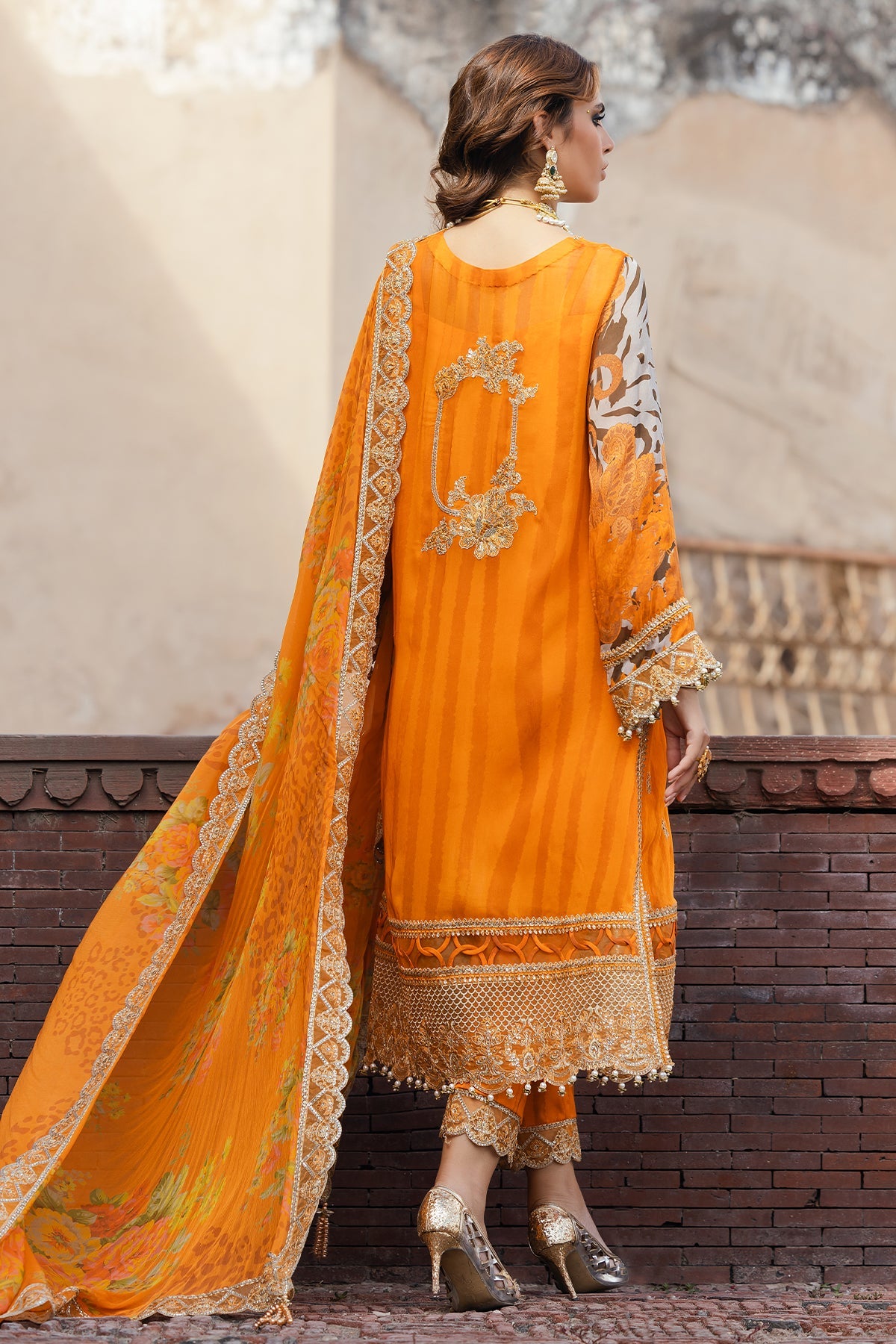 Embroidered Chiffon VSL5-14