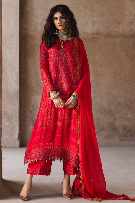 Embroidered Chiffon VSL5-12