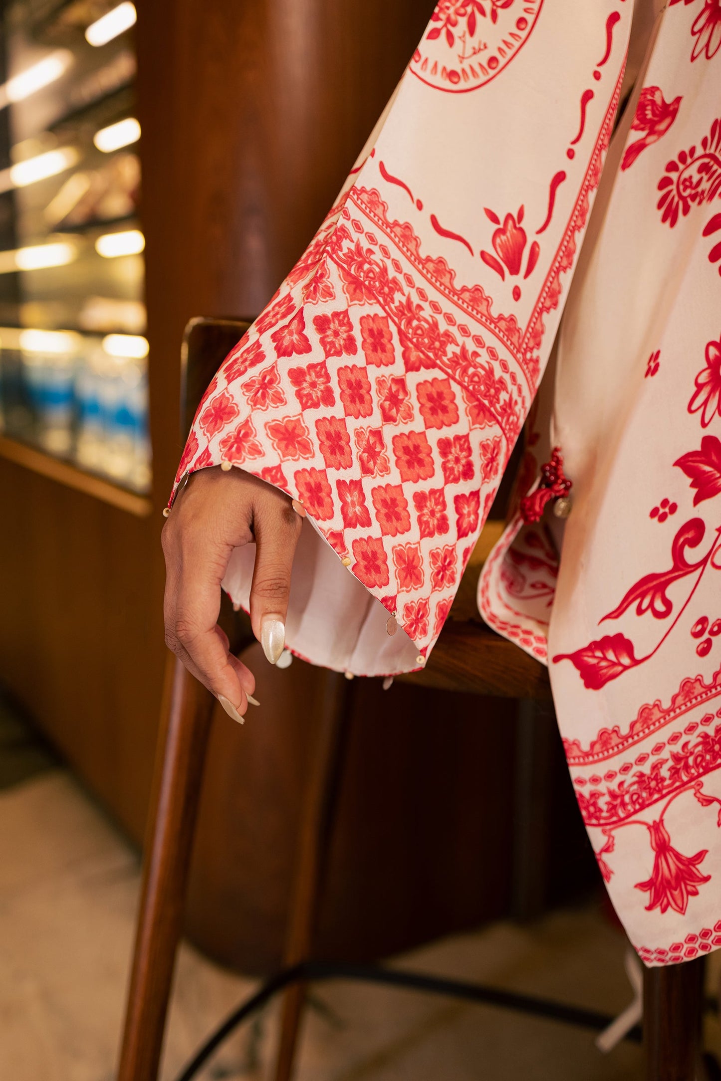 Zaha LÉA (ZRW-21881) Silk Fall '26 Pret stitched Pakistani designer outfit look 5