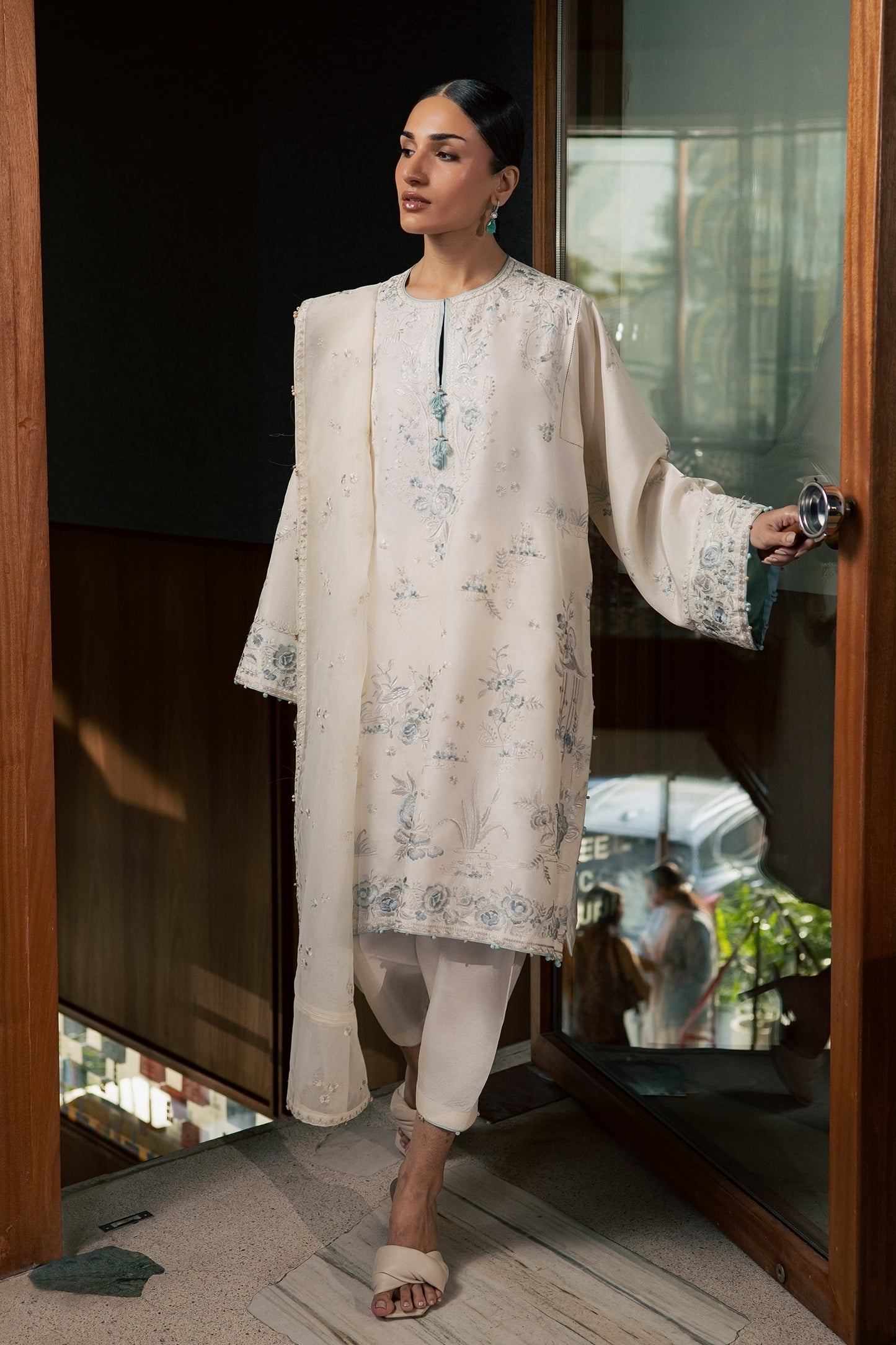 Zaha LUMI (ZRW-21700) Silk Fall '26 Pret Pakistani designer outfit look 1