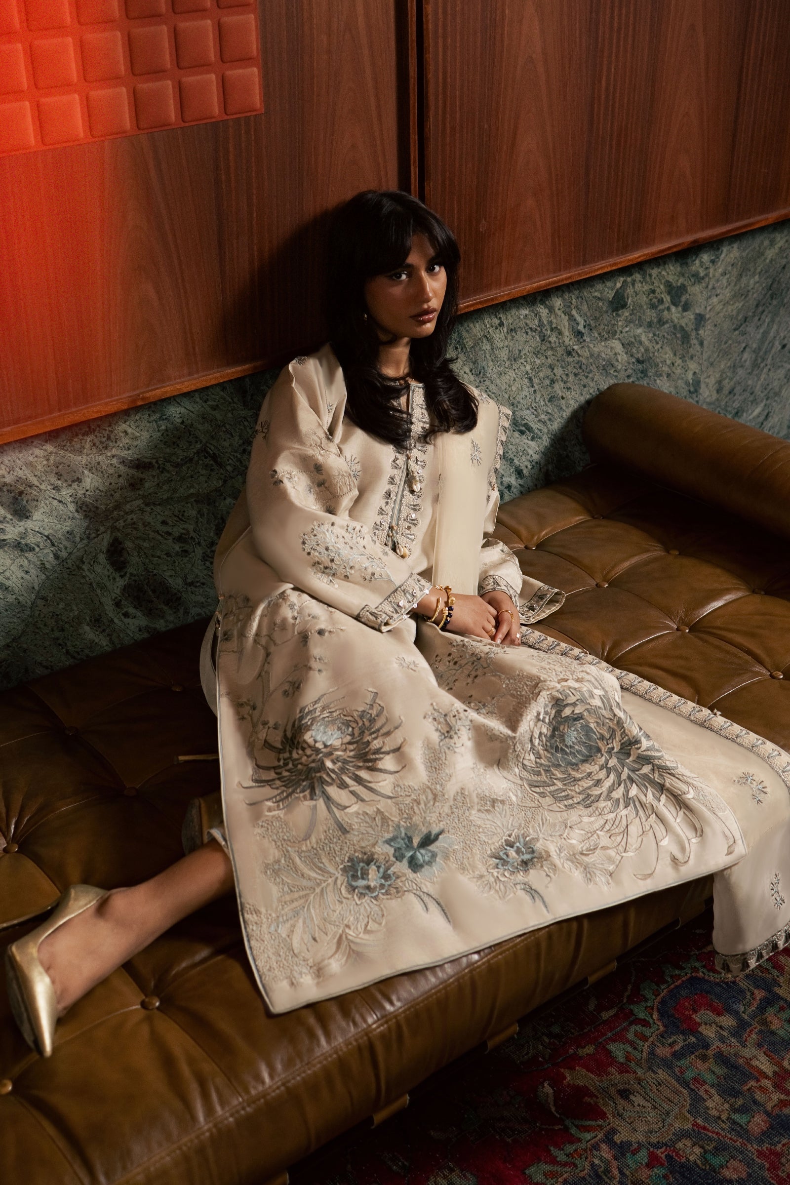 Zaha IRIS (ZRW-21702) Silk Fall '26 Pret Pakistani designer outfit look 6