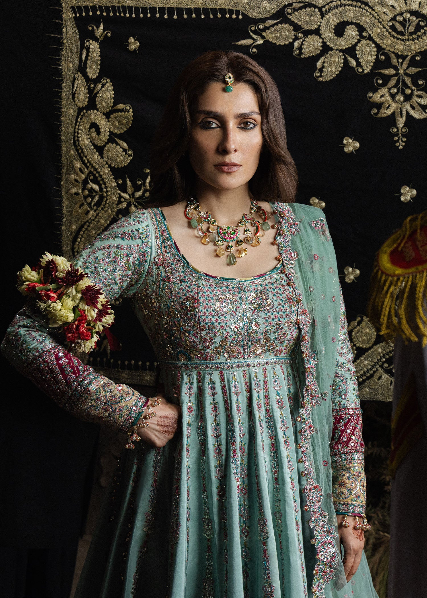 Hussain Rehar Zeenat The Doll House Festive stitched '26 stitched Pakistani designer outfit look 2