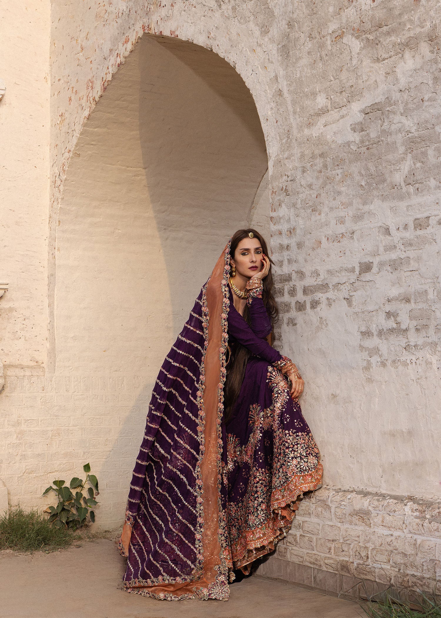 Hussain Rehar Shabnam The Doll House Festive stitched '26 stitched Pakistani designer outfit look 5