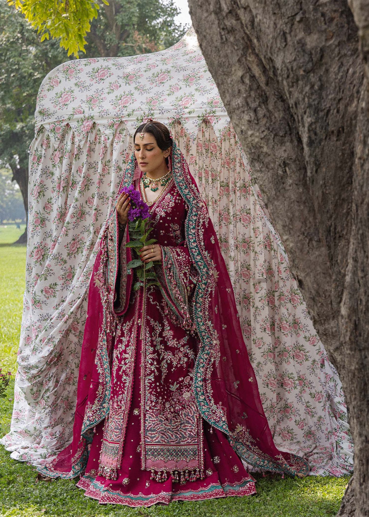 Hussain Rehar Sher Bano The Doll House Festive Unstitched '26 Pakistani designer outfit look 2