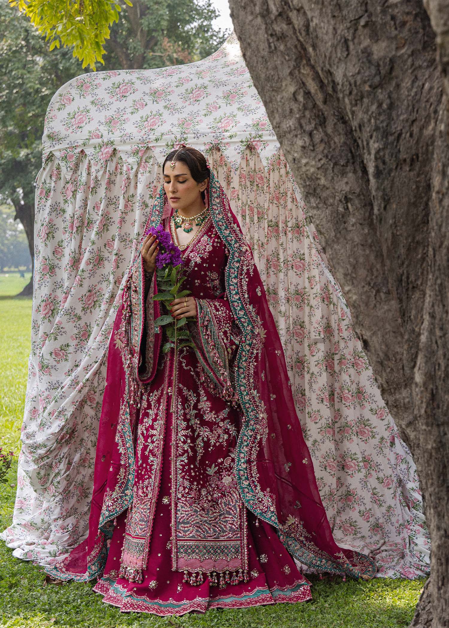 Hussain Rehar Sher Bano The Doll House Festive Unstitched '26 Pakistani designer outfit look 2