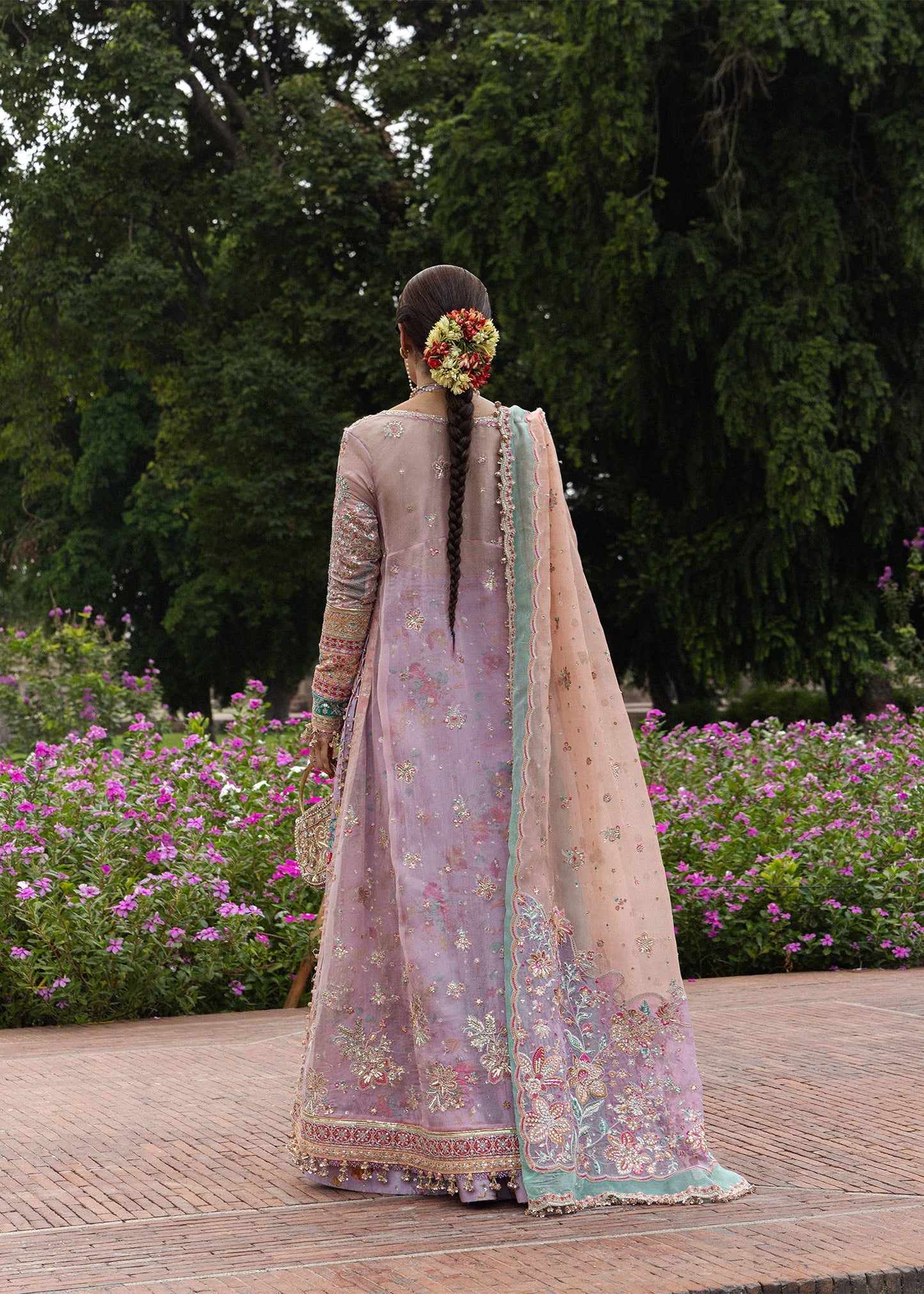Hussain Rehar Gulrang The Doll House Festive Unstitched '26 Pakistani designer outfit look 6