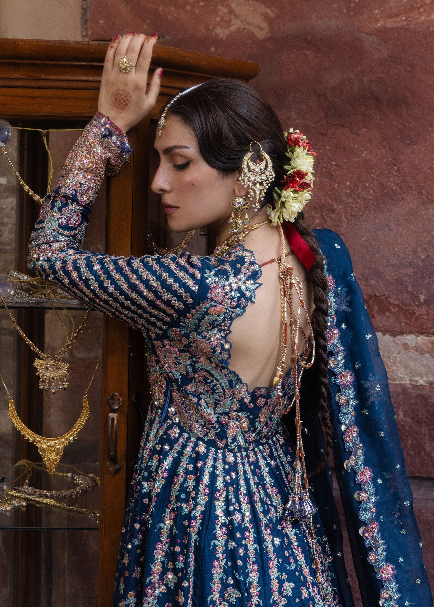 Hussain Rehar Dill Afroz The Doll House Festive Unstitched '26 Pakistani designer outfit look 2