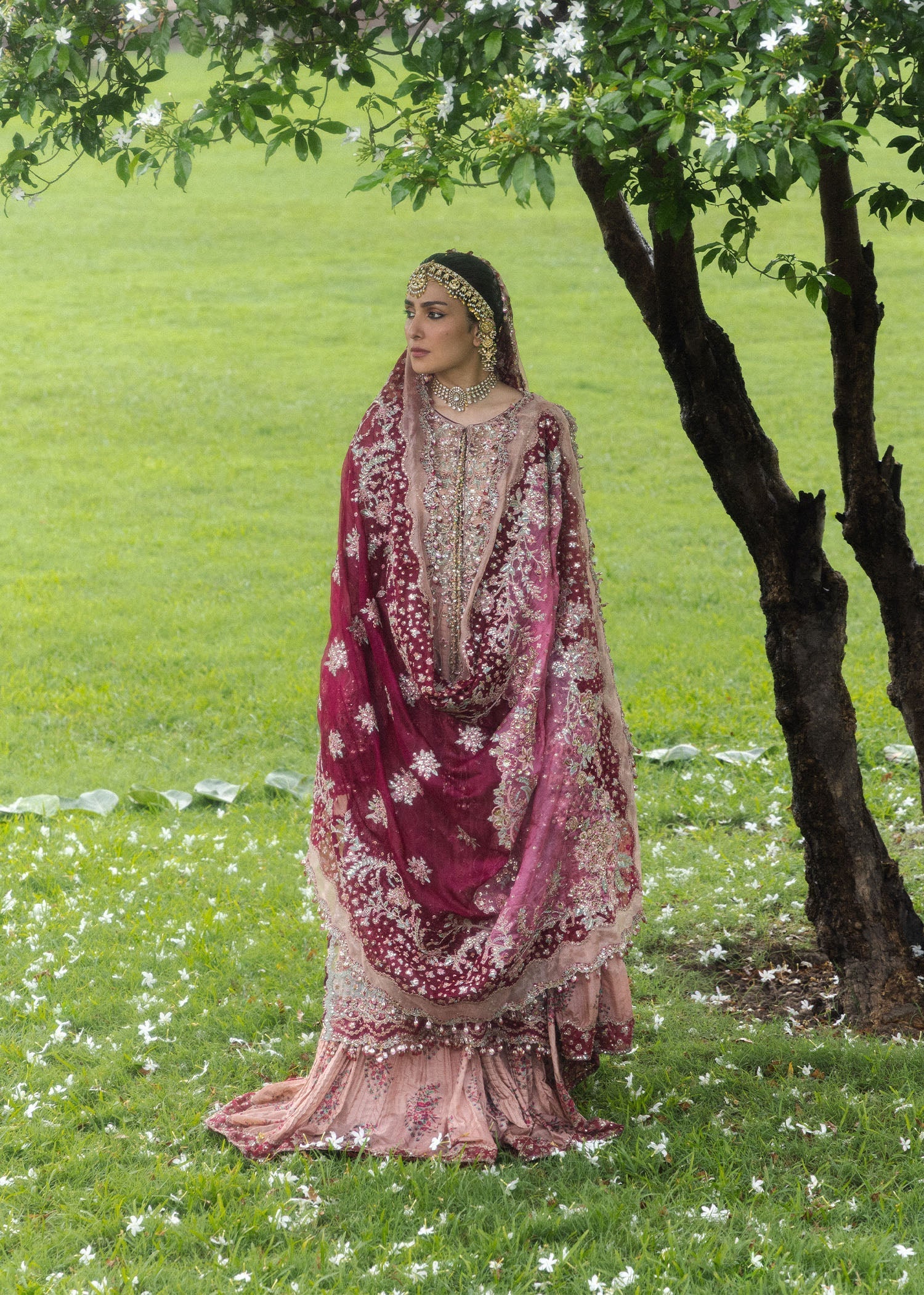 Hussain Rehar Gulrukh The Doll House Festive Unstitched '26 Pakistani designer outfit look 3