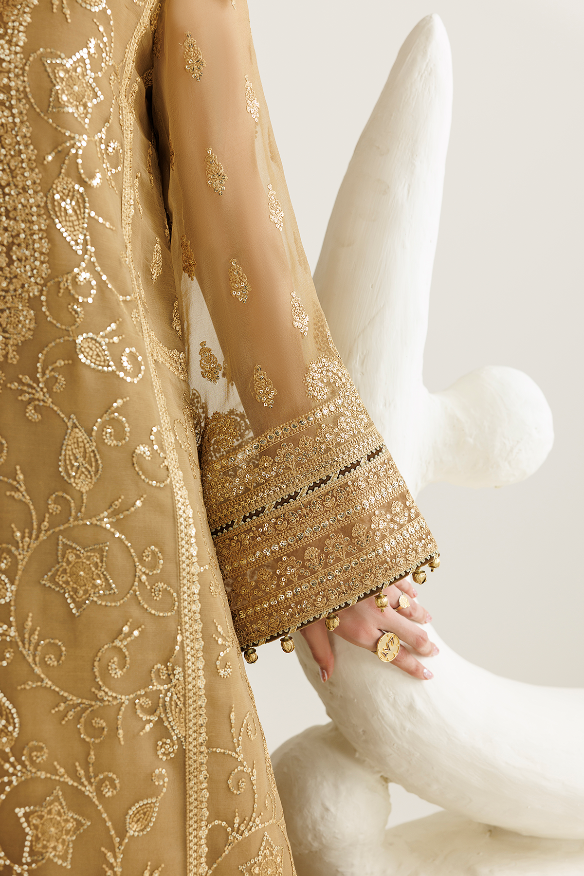Jazmin EMBROIDERED CHIFFON UC-3136 Mirelle Luxury Formals '26 Pret Pakistani designer outfit look 9
