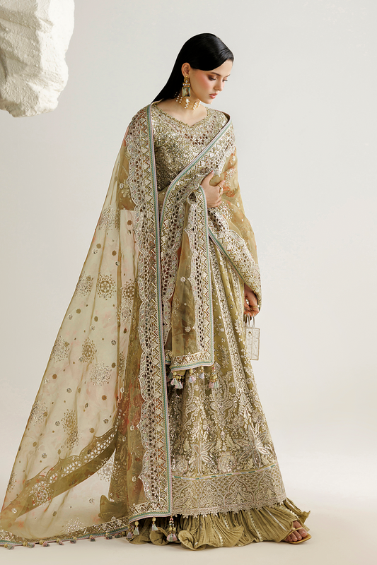 Jazmin EMBROIDERED CHIFFON UC-3140 Mirelle Luxury Formals '26 Pret stitched Pakistani designer outfit look 1
