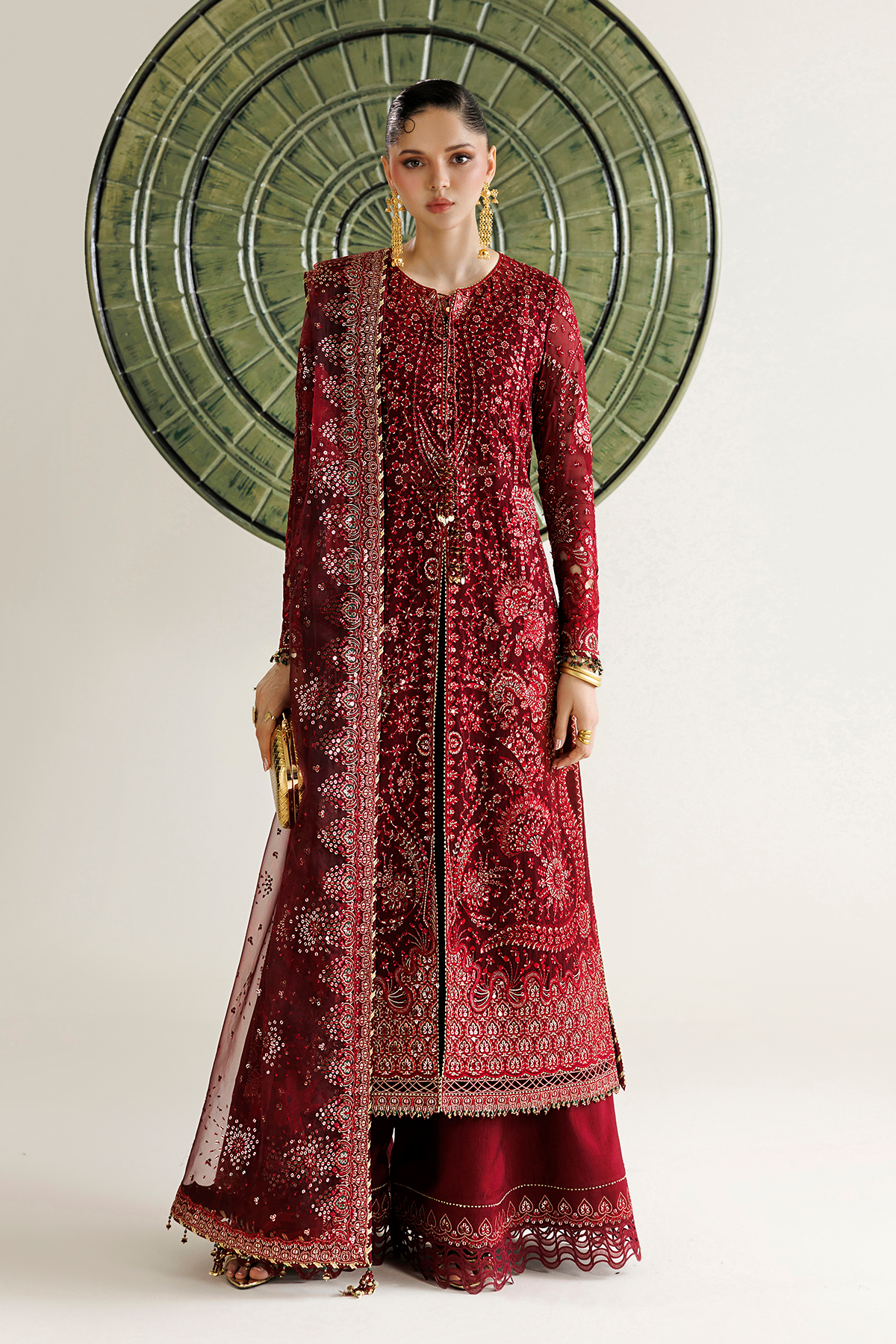 Jazmin EMBROIDERED CHIFFON UC-3143 Mirelle Luxury Formals '26 Pret Pakistani designer outfit look 4