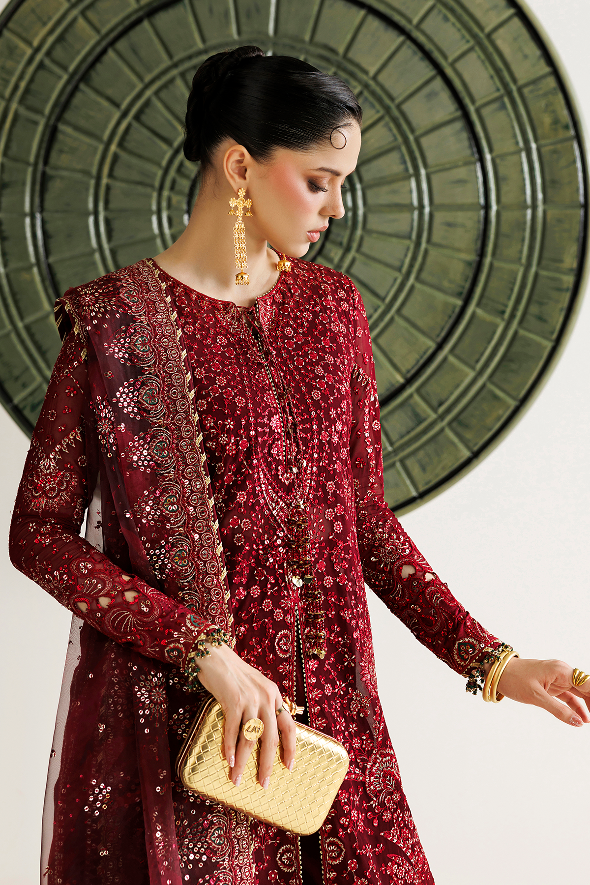 Jazmin EMBROIDERED CHIFFON UC-3143 Mirelle Luxury Formals '26 Pret Pakistani designer outfit look 15
