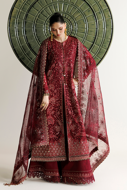 Jazmin EMBROIDERED CHIFFON UC-3143 Mirelle Luxury Formals '26 Pret stitched Pakistani designer outfit look 2