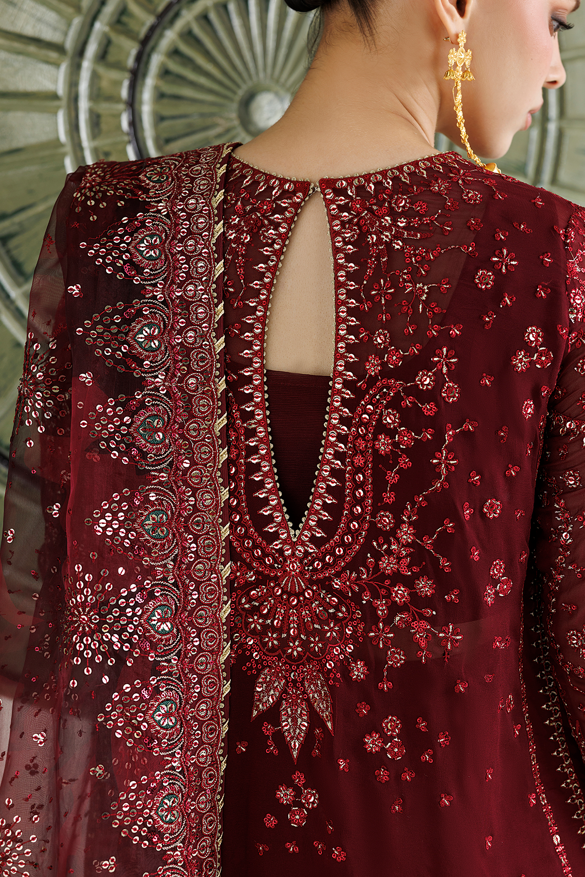 Jazmin EMBROIDERED CHIFFON UC-3143 Mirelle Luxury Formals '26 Pret Pakistani designer outfit look 10