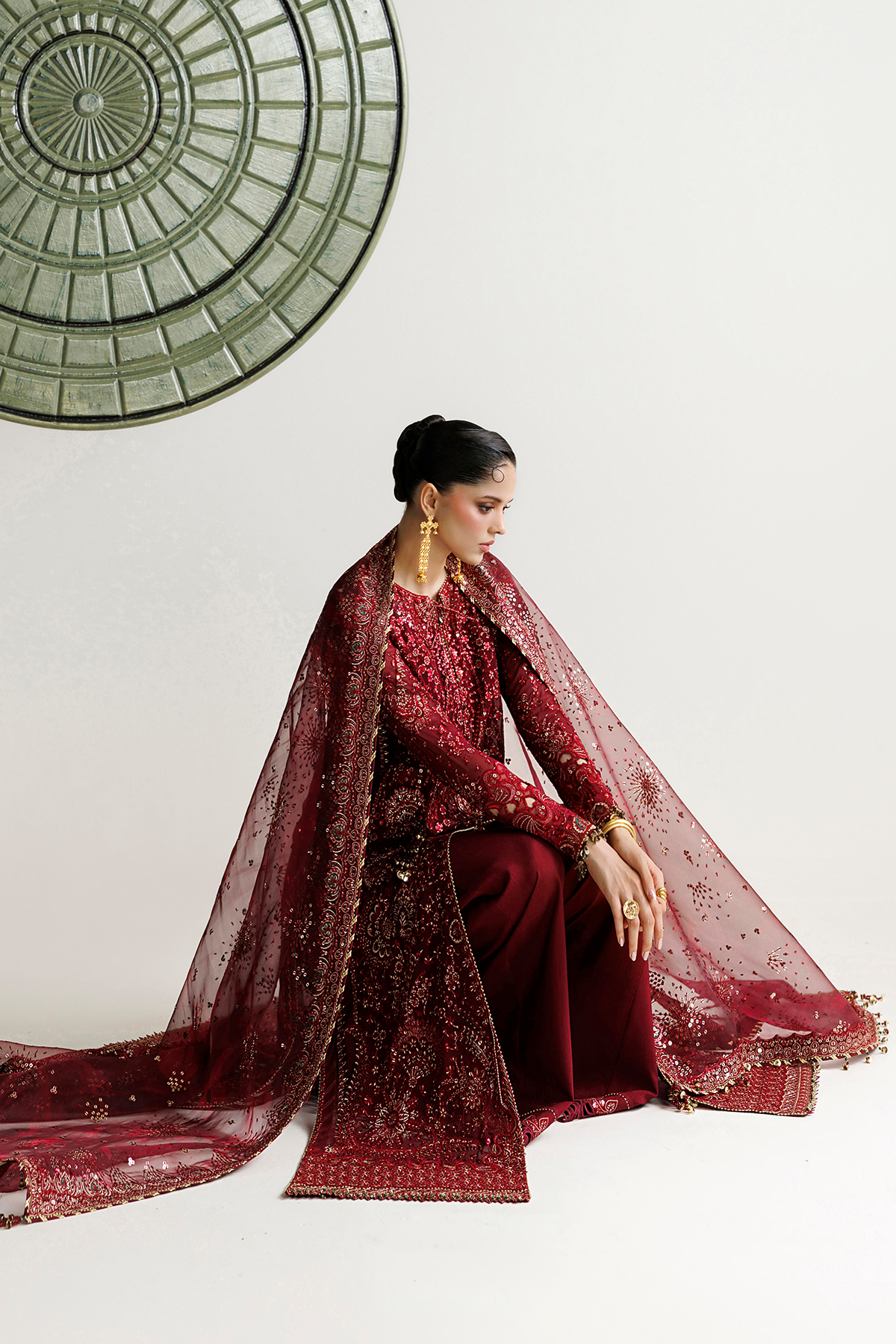 Jazmin EMBROIDERED CHIFFON UC-3143 Mirelle Luxury Formals '26 Pret Pakistani designer outfit look 7