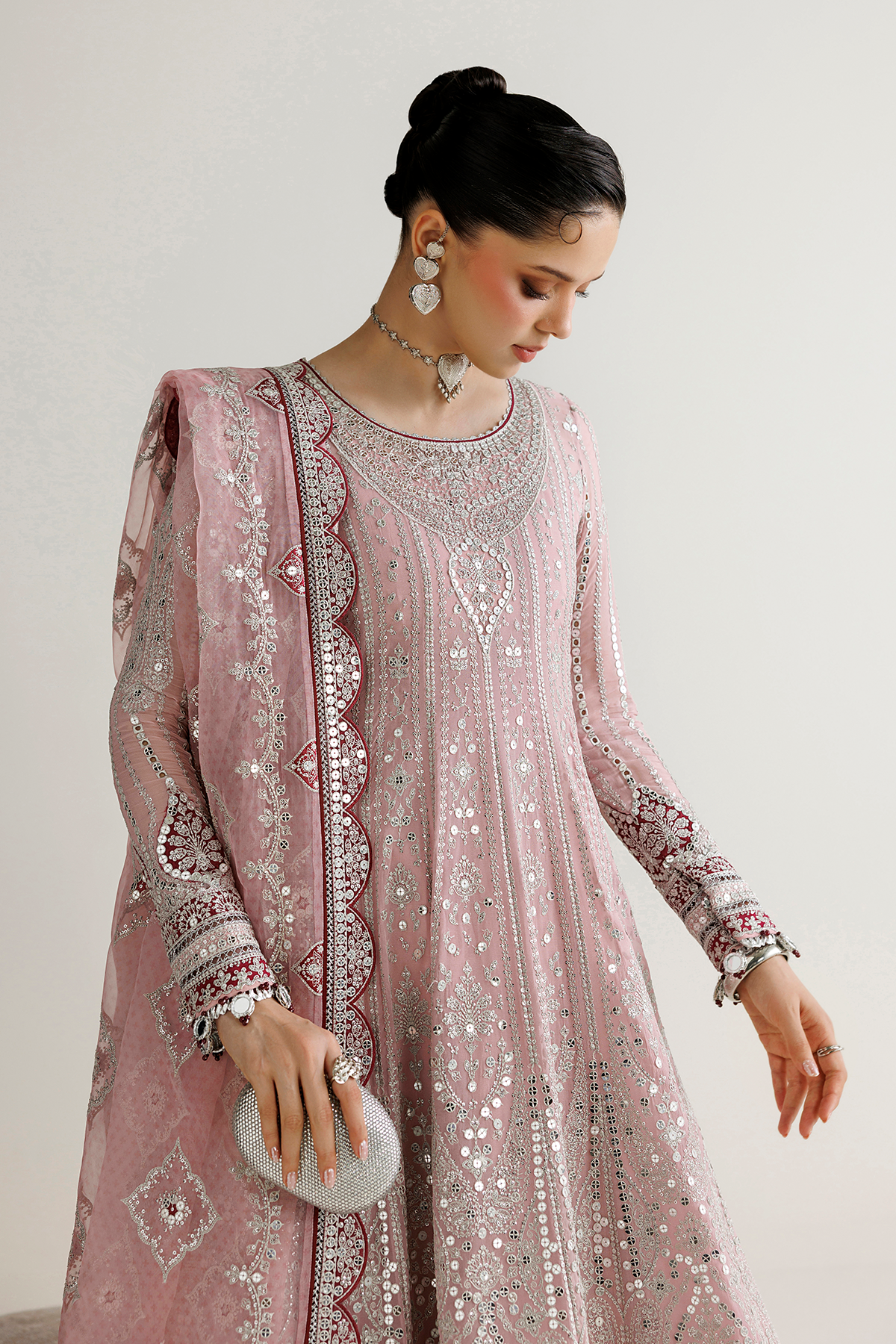 Jazmin EMBROIDERED CHIFFON UC-3142 Mirelle Luxury Formals '26 Pret Pakistani designer outfit look 7